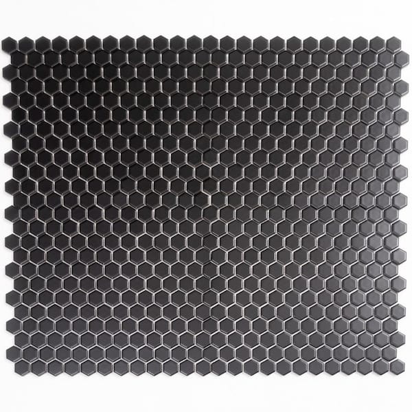 Emser Vogue 11-Pack Gray Ceramic Border Tile (10-in x 14-in)