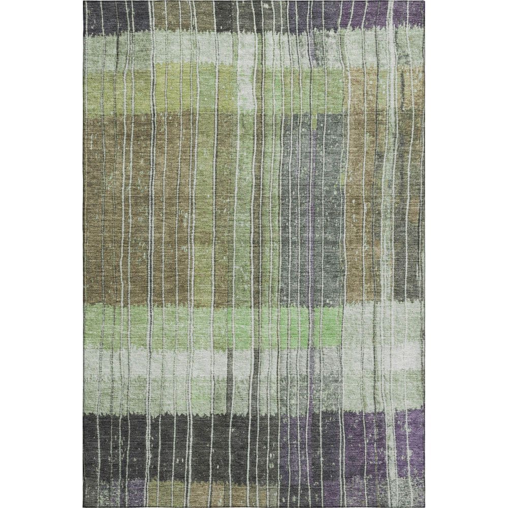 Mayfield Premium Machine Washable Abstract AMF1962 Aloe 10 ft. x 14 ft. Area Rug price history on PriceWatchPro