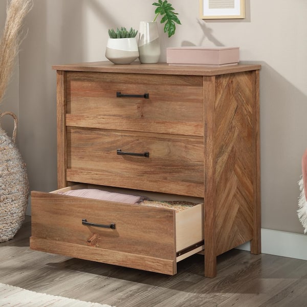 Buy Hamlet 3-Drawer Wooden Chest Of Drawers (Honey Finish) at 15% OFF  Online