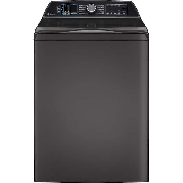 GE Profile 5.3 cu. ft. High-Efficiency Smart Top Load Washer in Diamond Gray with Built-in Alexa Voice Assistant
