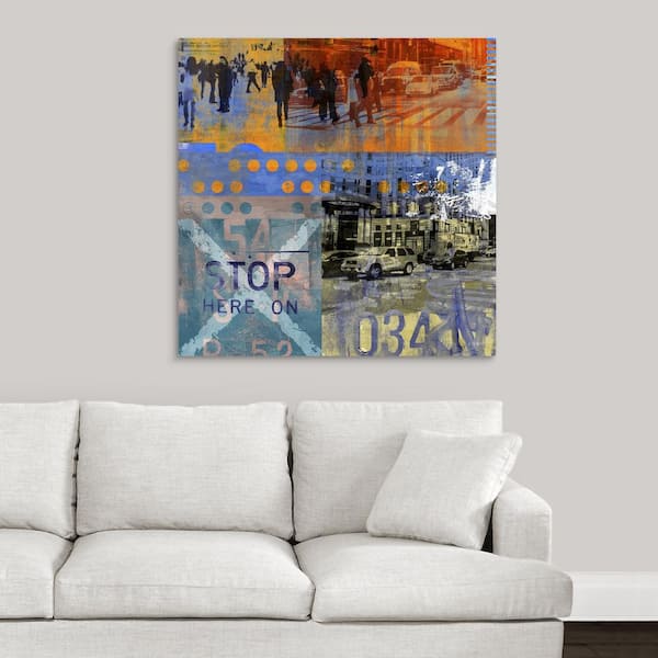 GreatBigCanvas 36 in. x 36 in. "Move On XI" by Sven Pfrommer Canvas Wall Art