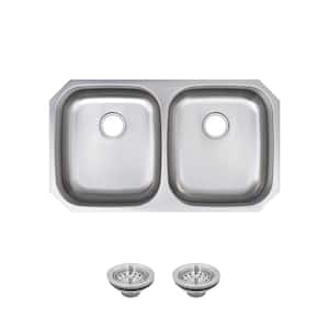 Glacier Bay 23 in. Undermount Single Bowl 18-Gauge Stainless Steel