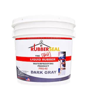 2 Gal. Dark Gray Liquid Rubber