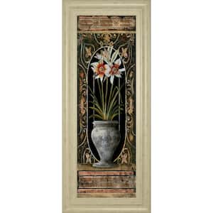 "Blanco Botanical Il" By Douglas Framed Print Abstract Wall Art 42 in. x 18 in.