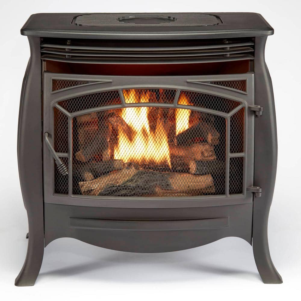 Dual Fuel Ventless Gas Stove - Model FDSR25, Matte Finish, Remote Control