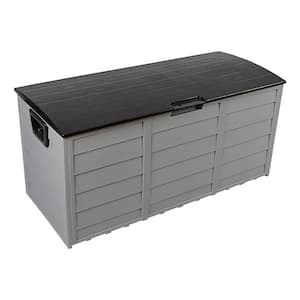 75 Gal. Grey Resin Deck Box