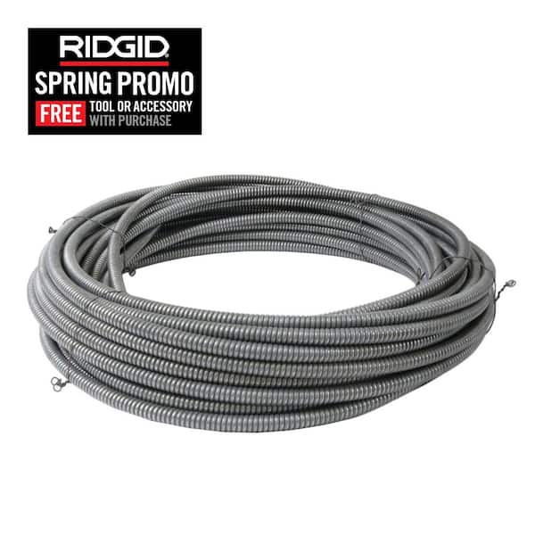 5/8 in. x 100 ft. C-24 IC Inner Core Drain Cleaning Machine Replacement Cable for K-6200, K-7500, K-750 Models