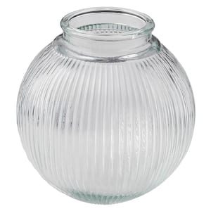 3-1/4 in. Fitter Prism Glass Globe Shade