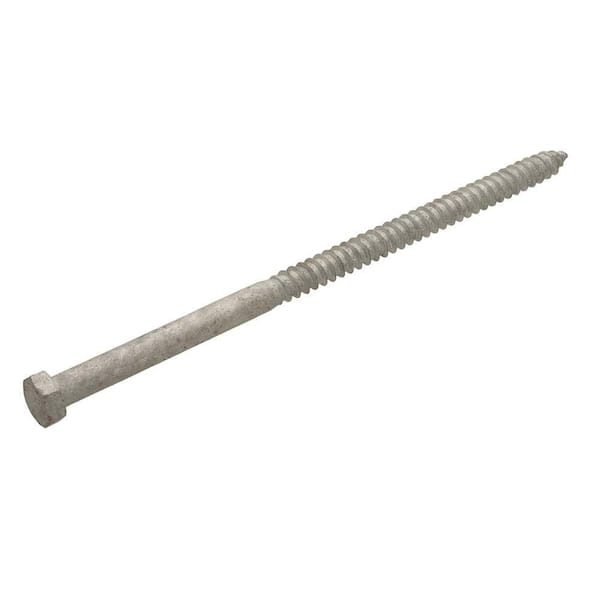 Everbilt 1/4 in. x 1-1/4 in. Galvanized Lag Screw