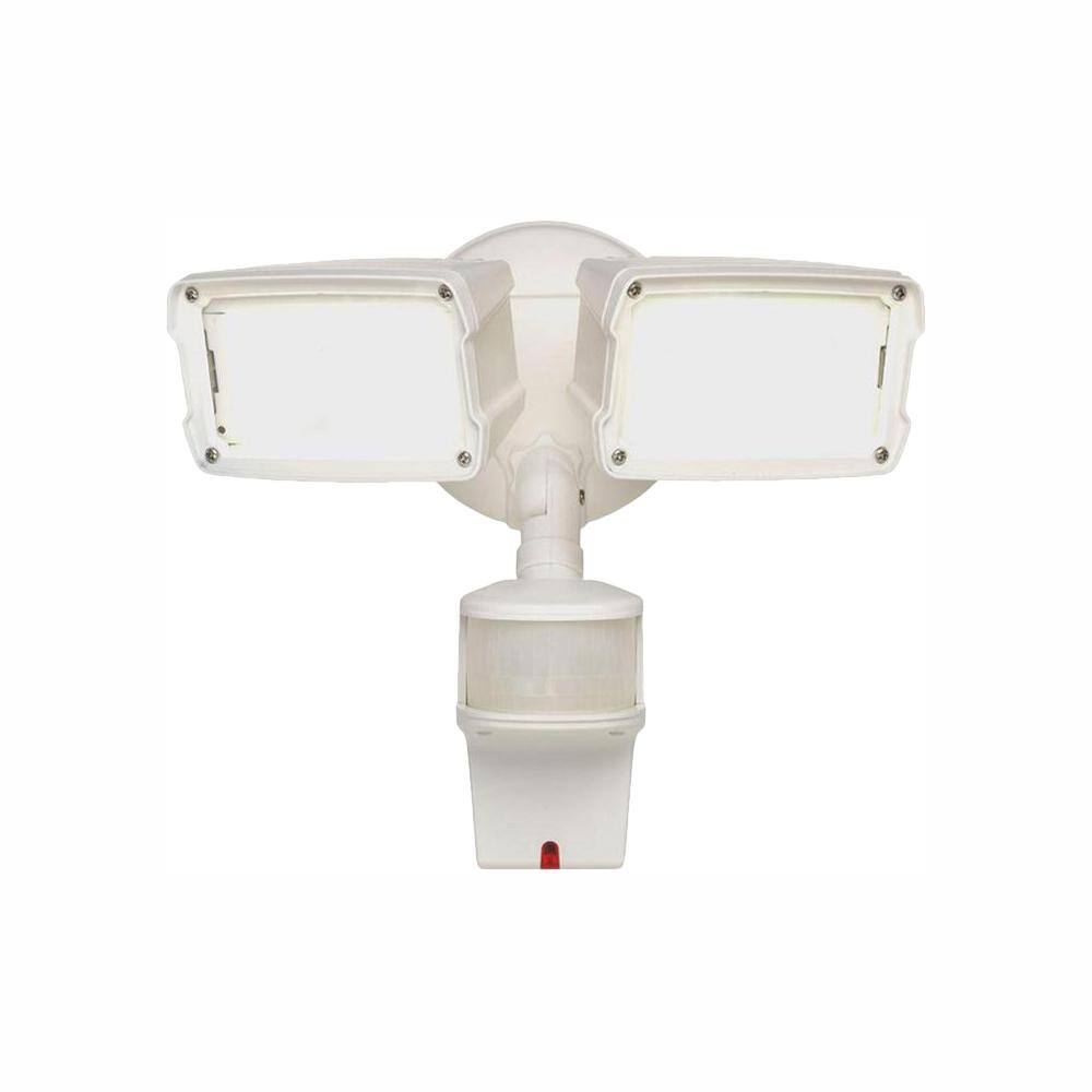 Defiant 180 Degree Motion Activated Outdoor Integrated LED Flood Light 119 R20 for sale online 