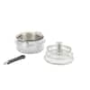 Cristel Tulipe 13-Piece Stainless Steel Cookware Set ST13PTAN - The Home  Depot