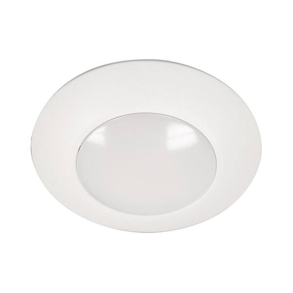 Halo HLC 4 in. 5000K Integrated LED Recessed Light Trim (6-Pack