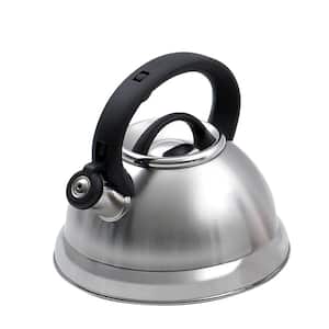 Alexa 12-Cup Stovetop Tea Kettle in Silver