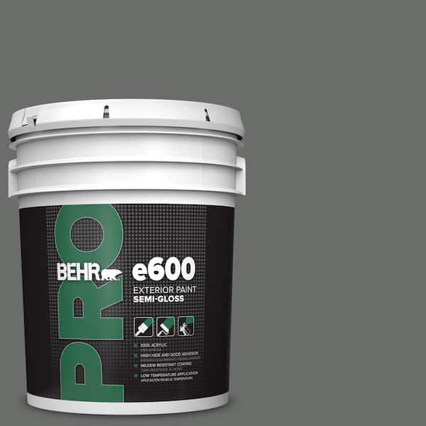 5 gal. #PPU25-03 Shadows Semi-Gloss Acrylic Exterior Paint