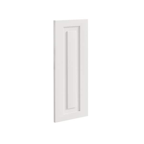 Home Decorators Collection Grayson 11.875 in. W x 0.75 in. D x 30 in. H Matching Wall End Panel in Pacific White
