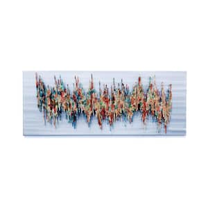 Metal Abstract Multicolor Wall Mountable Original Artwork