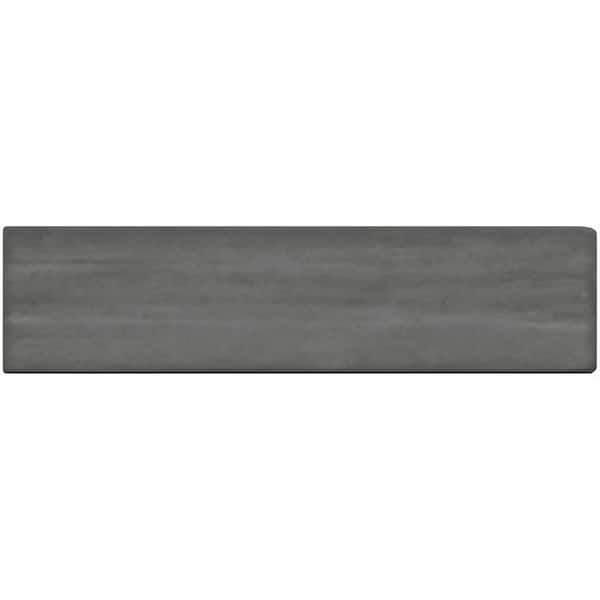 Daltile LuxeCraft Grey Mist 3 in. x 6 in. Glossy Ceramic Subway Tile Sample
