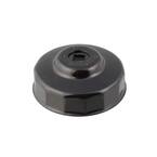 74 mm x 14 Flute Oil Filter Cap Wrench in Black