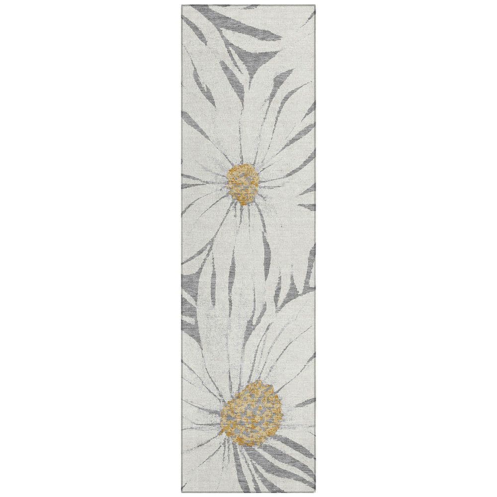 Chantille Machine Washable Indoor/Outdoor Abstract ACN2263 Gray 2 ft. 3 in. x 7 ft. 6 in. Runner Rug price history on PriceWatchPro