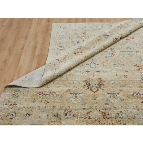 Blooma 8 ft. x 11 ft. Golden Sands Abstract Washable Area Rug