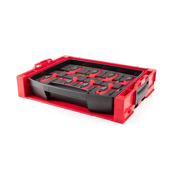 TEKTON Square and Torx Screwdriver Set with Open Top Drawer and