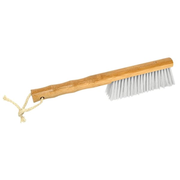HARPER Live.Love.Clean. 11.85 in. Bamboo Counter Brush and Dustpan Set for  Small Debris 37501500 - The Home Depot