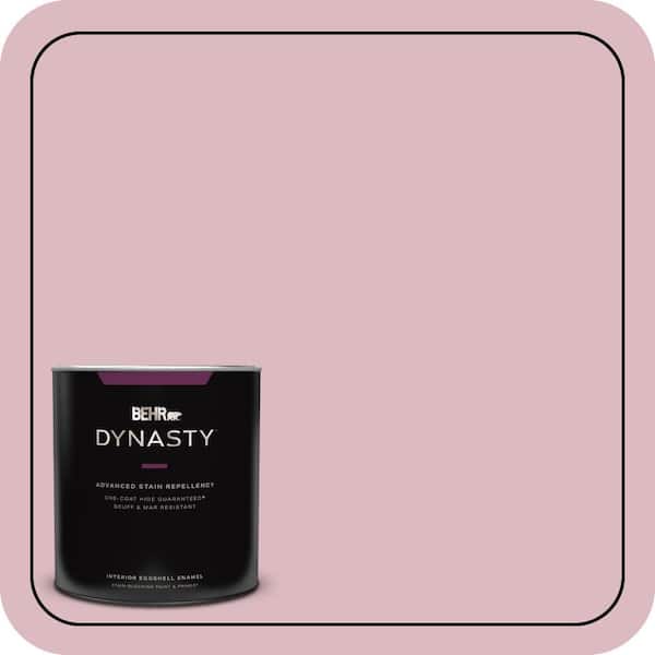 BEHR DYNASTY 1 qt. #S130-2 Shy Smile Eggshell Enamel Interior Stain-Blocking Paint & Primer