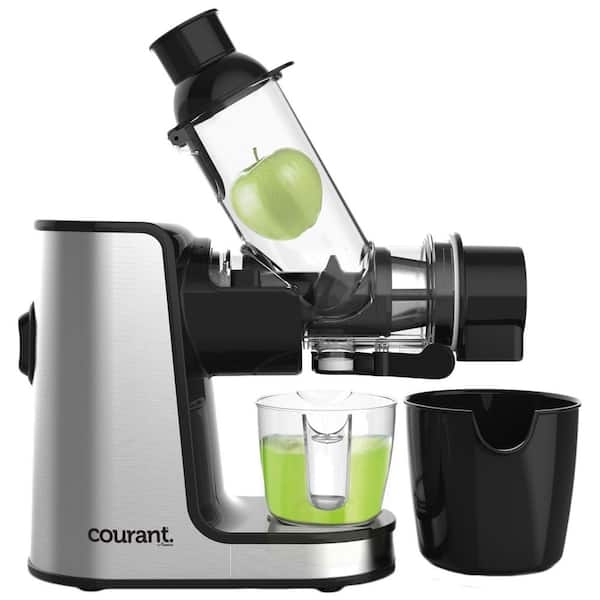 800W Centrifugal Juicer, Stainless Steel, 3 in. Chute, Dual Speed with LED, 1. 8L Pulp Bin, Anti-Drip Spout, BPA-Free
