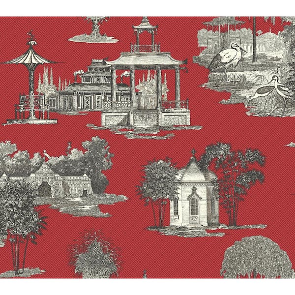 York Wallcoverings Mandarin Strippable Roll Wallpaper (Covers 60.75 sq. ft.)