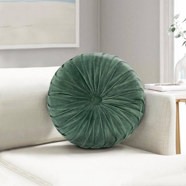 round green pillow