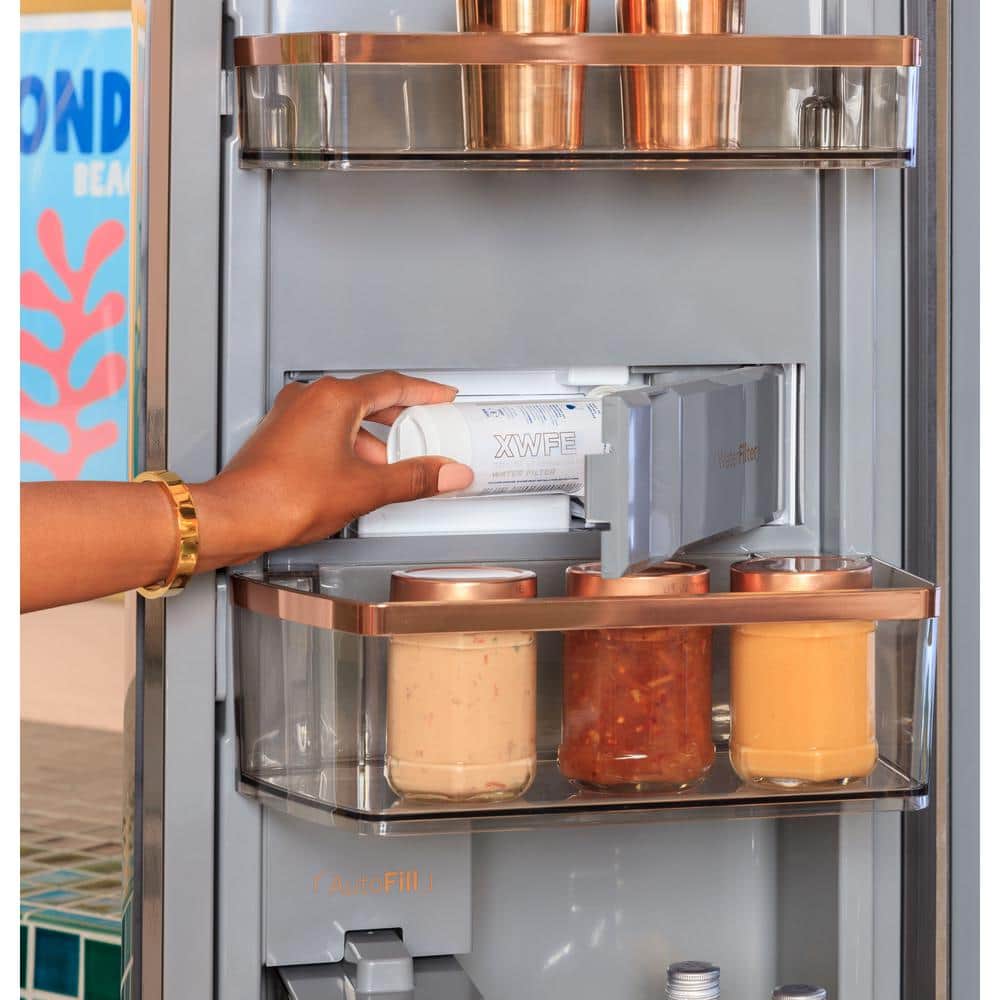 Stainless Steel 28.7 Cu. Ft. Smart French Door Refrigerator with Ice Maker