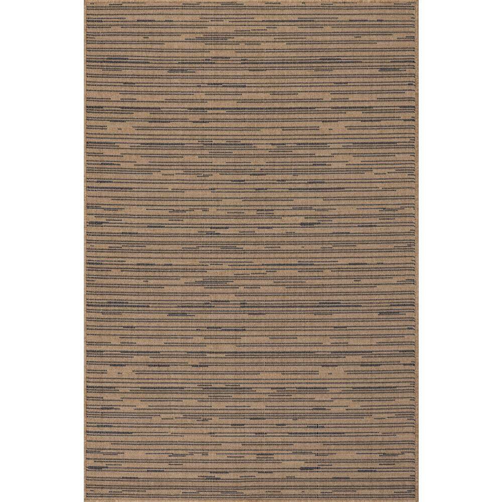 nuLOOM Dilara Transitional Abstract Natural Blue 4 ft. x 6 ft