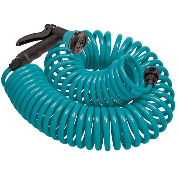 3/8 in. D X 50 ft. L Light Duty Expandable Coil Garden Hose