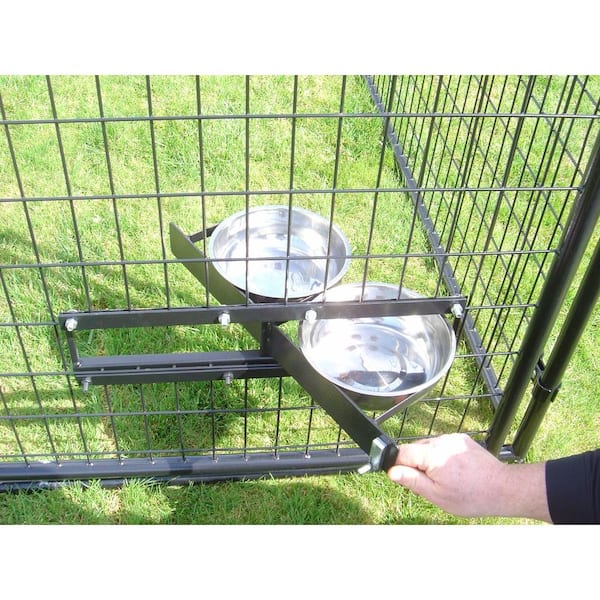 Mlife Stainless Steel Dog Bowl with Rubber Base for Small/Medium