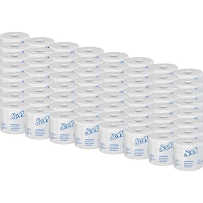 1-Ply PCF individual Toilet Tissue-Rolls (1000-Sheets per Roll 96-Rolls per Carton)