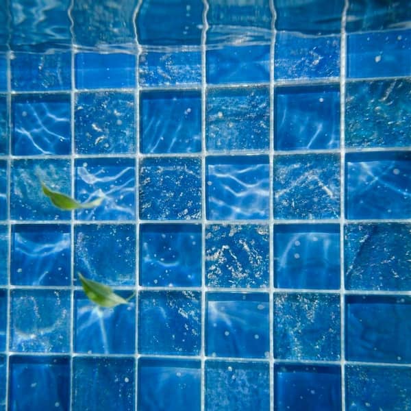 Giorbello Starlight Blue Glow-in-the-Dark Pool and Wall Glass