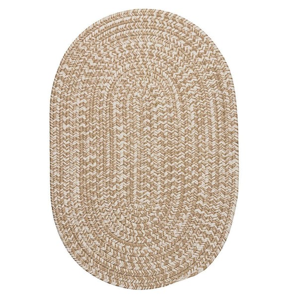 Colonial Mills Braided Striped Doormat, Sunbrella Fabric, 3 Colors