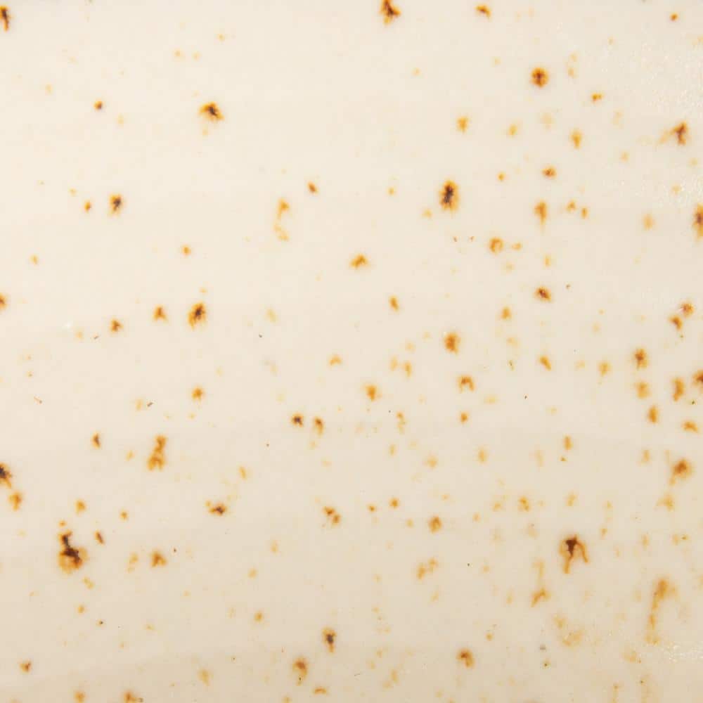 Speckled White Ceramic Farmhouse Serving Bowl