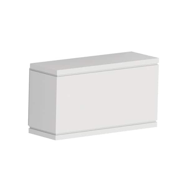 WAC Lighting Rubix 1-Light White ENERGY STAR LED Indoor or Outdoor Wall Cylinder Light