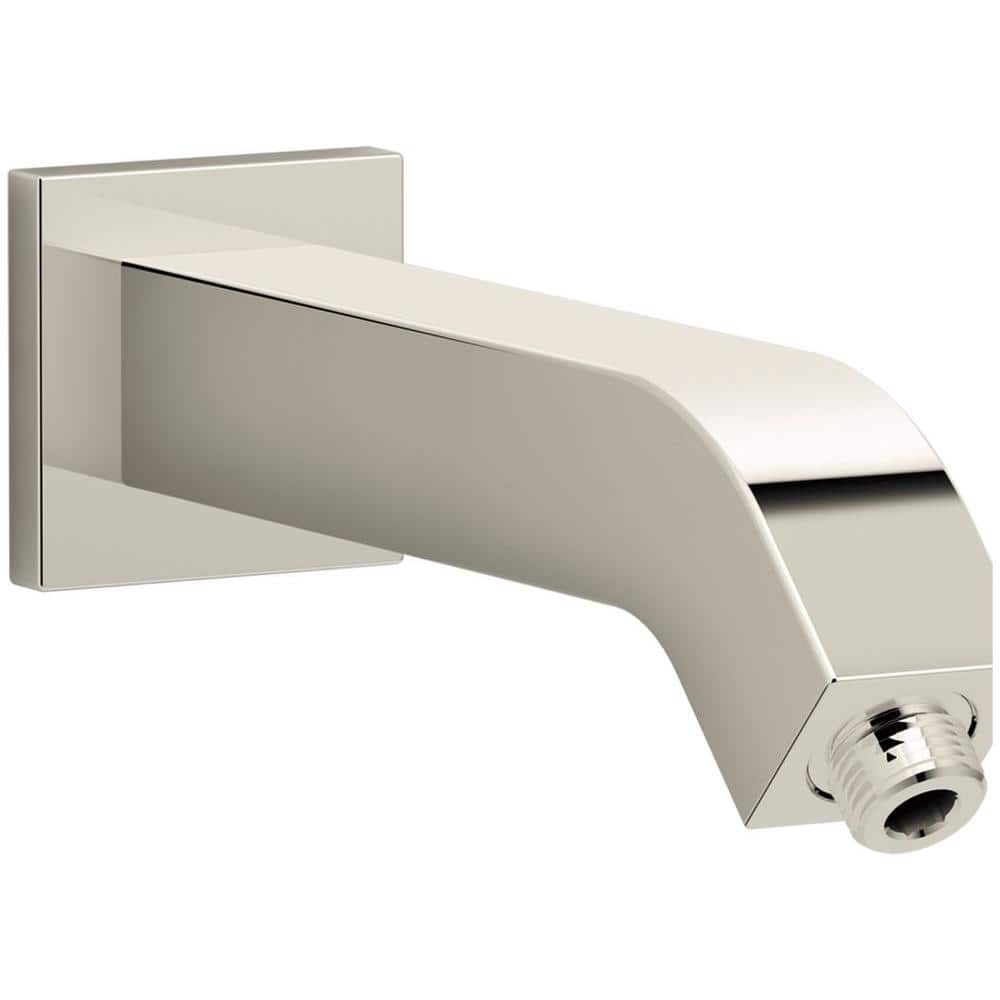 KOHLER Loure 2.5 in. Wall Mount Shower Arm in Vibrant Polished Nickel