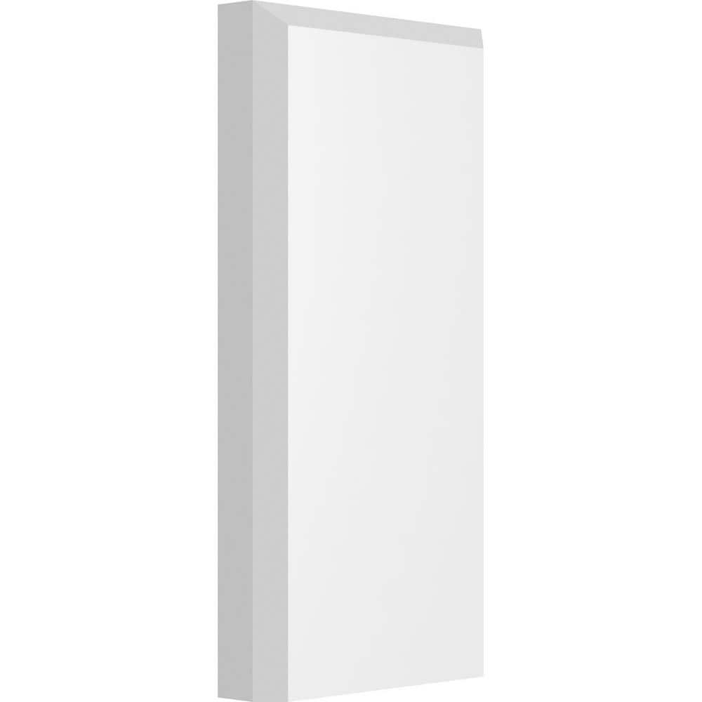 3/4 in. x 3-1/2 in. x 7 in. PVC Standard Foster Plinth Block Moulding with Beveled Edge price history on PriceWatchPro