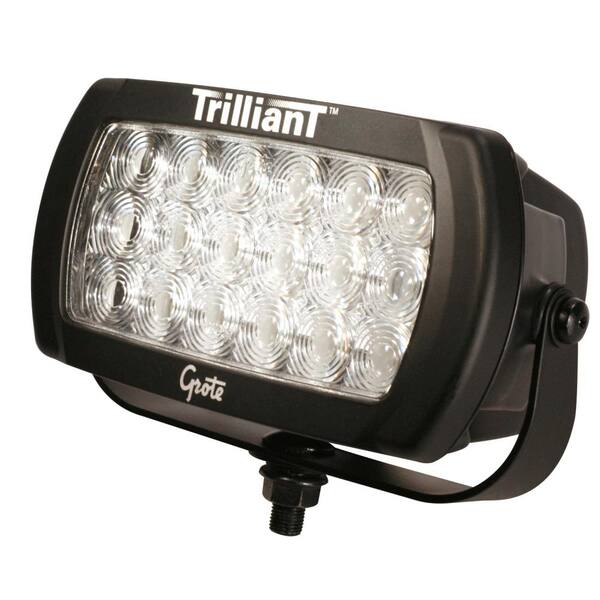 Grote Trilliant LED Work Light-Spot, Hardwired, 12-24V
