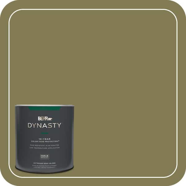 BEHR DYNASTY 1 qt. Home Decorators Collection #HDC-AC-16A Fern Grove Semi-Gloss Exterior Stain-Blocking Paint & Primer