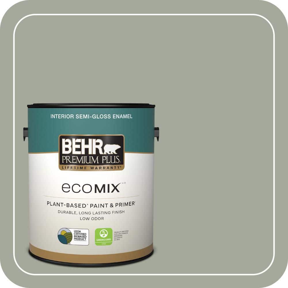 1 gal. Home Decorators Collection #HDC-AC-18 Garden Promenade Semi-Gloss EcoMix Plant-Based Interior Paint & Primer price history on PriceWatchPro