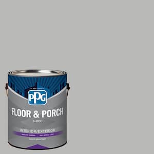 1 gal. PPG0995-4 Pigeon Feather Satin Interior/Exterior Floor and Porch Paint