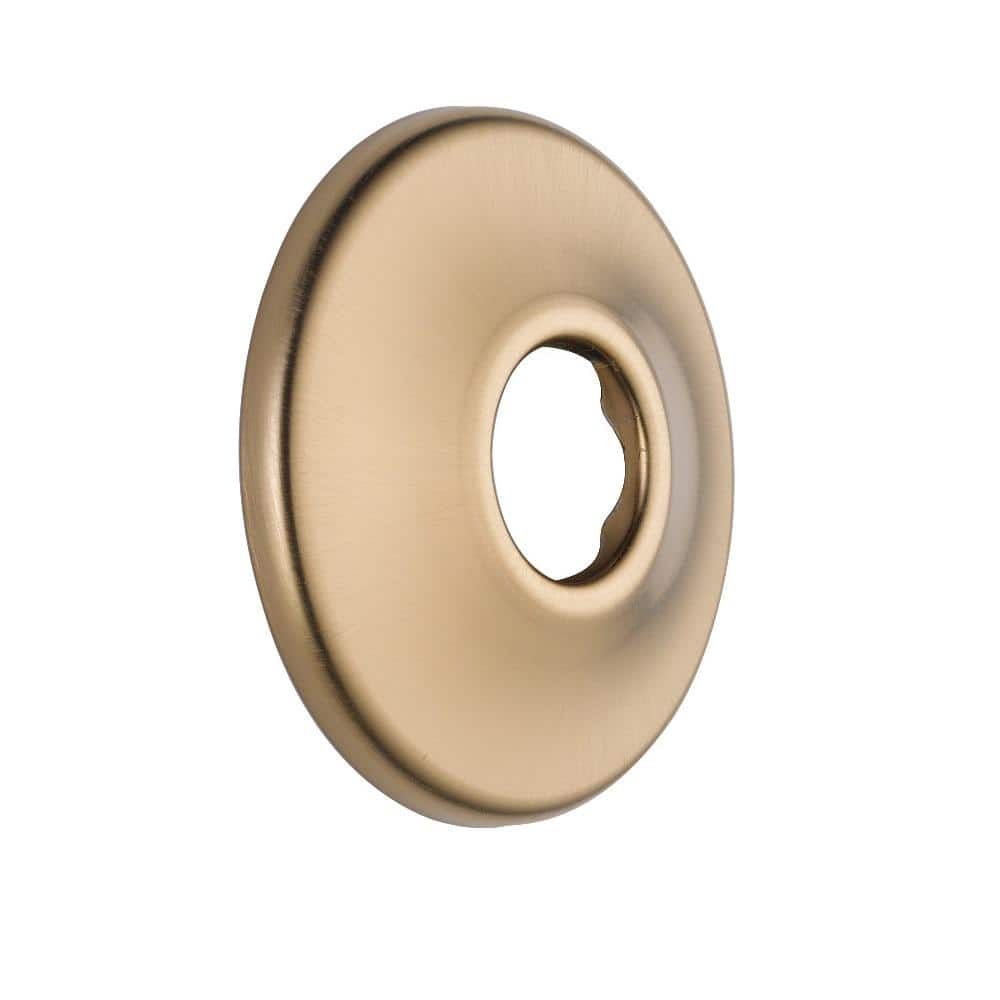 Gold 2.5 in. Brass Shower Arm Flange in Lumicoat Champagne Bronze price history on PriceWatchPro