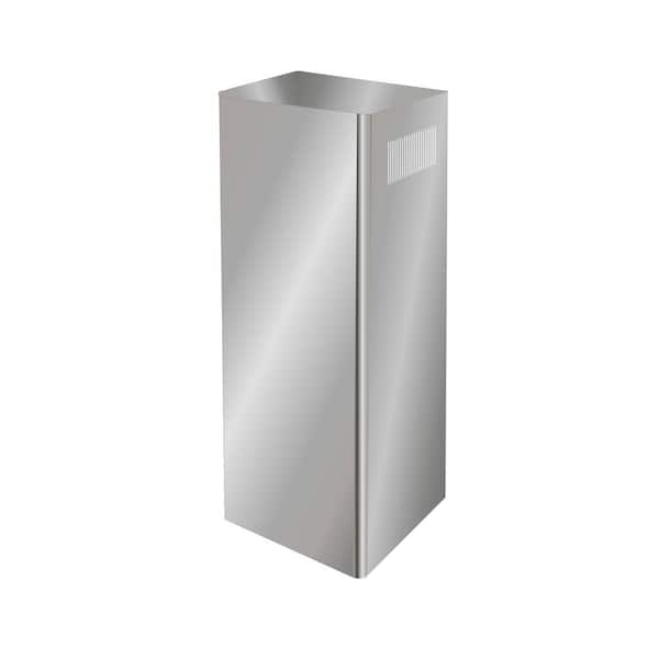 Ancona Adjustable Chimney Extension Kit for Island Glass Canopy Range