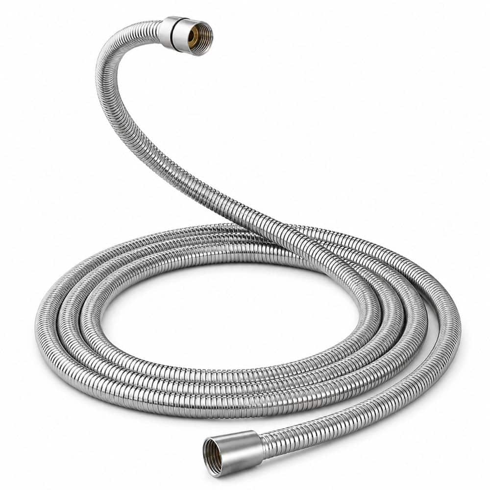 96 in. Stainless Steel Handheld Shower Hose in Brushed Nickel price history on PriceWatchPro