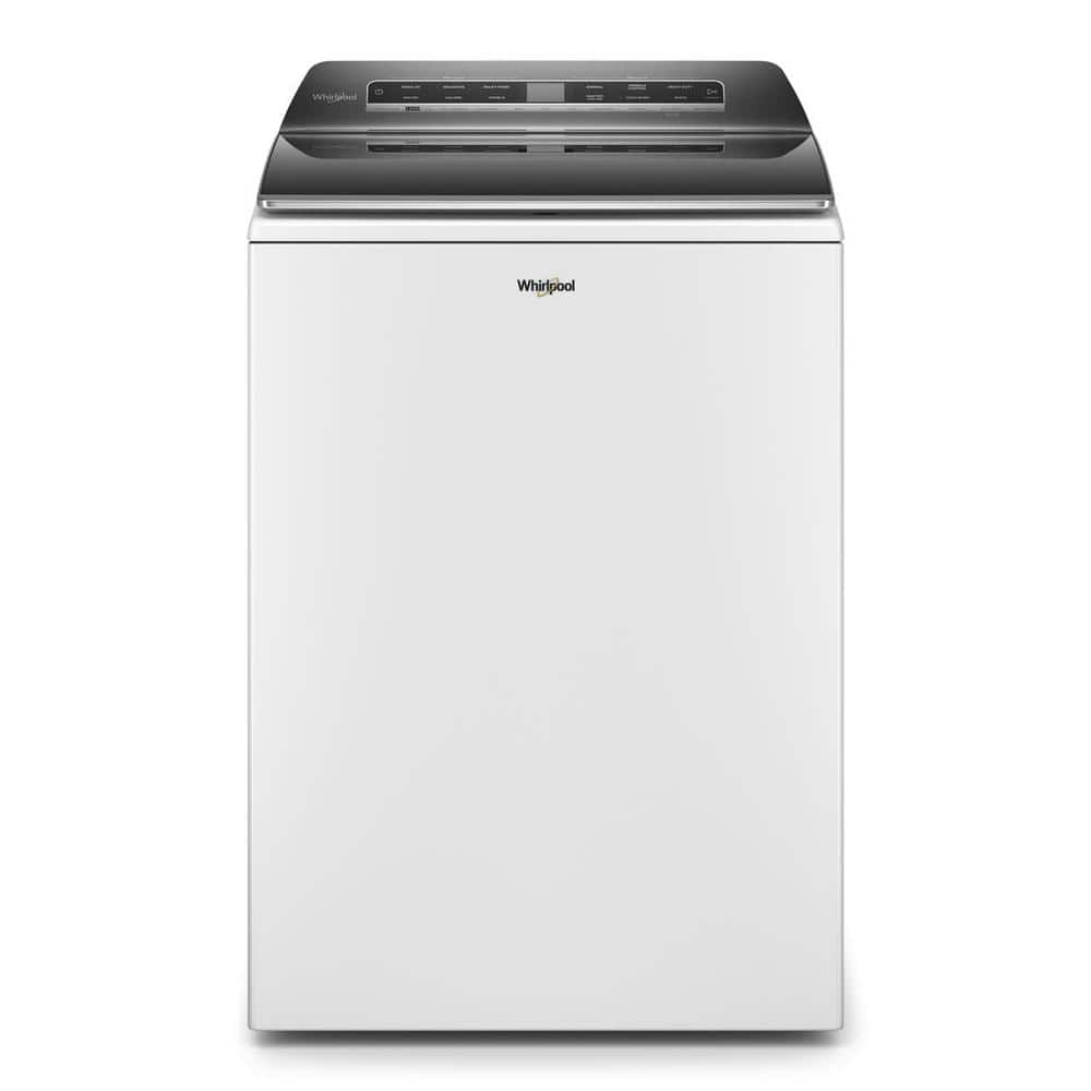 Whirlpool 5.2 - 5.3 cu. ft. Smart Top Load Washing Machine in White ...