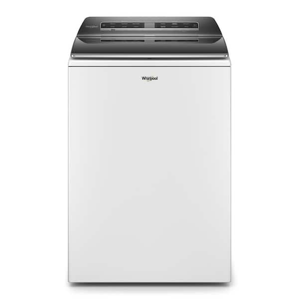 Whirlpool 5.2 - 5.3 cu. ft. Smart Top Load Washing Machine in White with 2 in 1 Removable Agitator, ENERGY STAR 0
